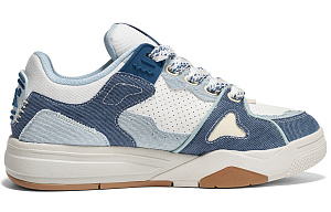 Kappa Anti-Slip Wear-Resistant Low-Top Skateboard Shoes Unisex Floating Blue 1 2678591