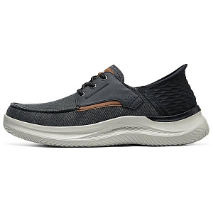 Skechers Slip Ins Low Top Casual Shoes Men's Black Brown