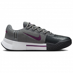 Nike Air Zoom GP Abrasion Resistant Low Top Tennis Shoes Men's Gray Purple 1 2678703