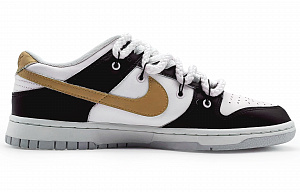 Nike Dunk 'Pure Platinum' Slip-Resistant Cushioning Abrasion-Resistant Low-Top Skateboard Shoes Men's Black Yellow 1 2678720