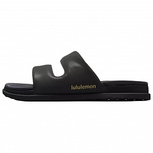 Lululemon Restfeel Slide Slip-Resistant Abrasion-Resistant Slide Slippers Women's Graphite Gray