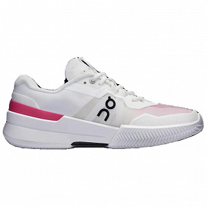 On THE ROGER Pro 2 Abrasion Resistant Breathable Low top Tennis Shoes Women's White Pink 1 2678936