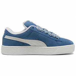 PUMA Suede XL Low Top Skateboard Shoes Women's Blue White 1 2679603