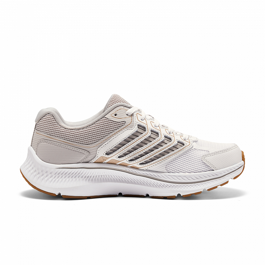 Skechers Women's GO Series Support Coverage Low Top Casual Running Shoes Women's White Gray купить в интернет-магазине Yoocart с быстрой доставкой по России.