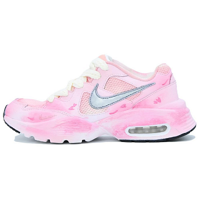 Nike Air Max Fusion Casual Shoes Women's Low-Top Pink/Red/White