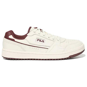 FILA Targa Low Top Skateboard Shoes Unisex White Red 1 2680036