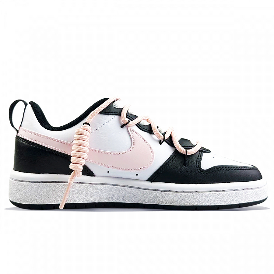 Nike Court Borough Slip-Resistant Low-Top Skateboard Shoes GS Black Pink купить в интернет-магазине Yoocart с быстрой доставкой по России.