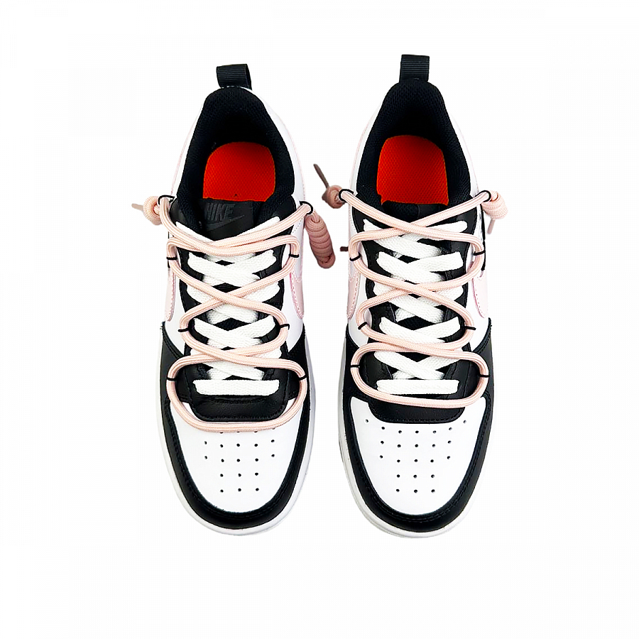 Nike Court Borough Slip-Resistant Low-Top Skateboard Shoes GS Black Pink купить в интернет-магазине Yoocart с быстрой доставкой по России.