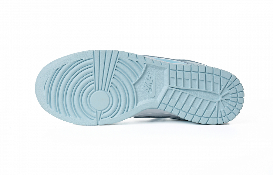 Nike Dunk Fashion Versatile Emerald Waves Endless Slip-Resistant Low-Top Skateboard Shoes Men's Blue White купить в интернет-магазине Yoocart с быстрой доставкой по России.