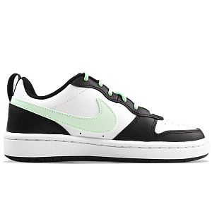 Nike Court Borough Slip-Resistant Low-Top Skateboard Shoes GS Black Green 1 2680331