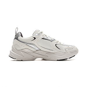LiNing Meteor 2K Shock Absorbers Slip Resistant Abrasion Resistant Low top Chunky Sneakers Women's White Silver 1 2680450