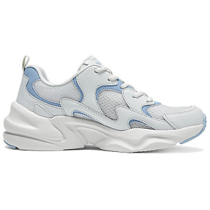 Skechers DLITES Low Top Chunky Sneakers Women's Light Gray 1 2680481