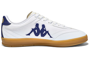 Kappa Tifo Back to Back Anti Slip Wear Resistant Low Top Skateboard Shoes Unisex White Blue 1 2680492