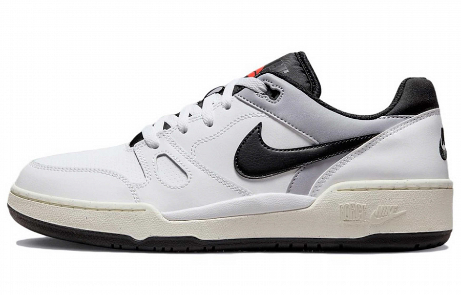 Nike Full Force Shockwave Wear-Resistant Slip-Resistant Low-Top Skateboard Shoes Men's White Black Gray купить в интернет-магазине Yoocart с быстрой доставкой по России.