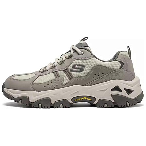 Skechers OUTDOOR Breathable Low-Top Hiking Shoes Men's Natural