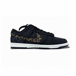 Nike Dunk Anti-Slip Wear-Resistant Low-Top Skateboard Shoes Unisex Black Panther Print 1 2681286