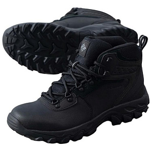 Columbia Sportswear Anti-Slip And Wear-Resistant Water-Resistant Mid-Top Hiking Shoes Men's Black 1 2682048