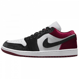 Jordan 1 Low Se Velvet Black Toe Women's