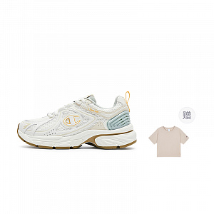 Champion Low-Top Running Shoes Women's Milk White/Frost Light Grass Green
