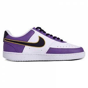Nike Court Vision Slip-Resistant Cushioning Wear-Resistant Low-Top Skateboard Shoes Men's Purple 1 2682408