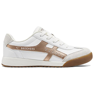 Skechers Low Top Skateboard Shoes Women's White Gold 1 2682490