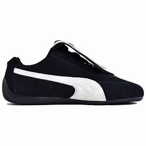 PUMA Speedcat Business Suit Rebel Anti-Slip And Wear-Resistant Lightweight Low-Top Casual Shoes Unisex Black Silver 1 2682619