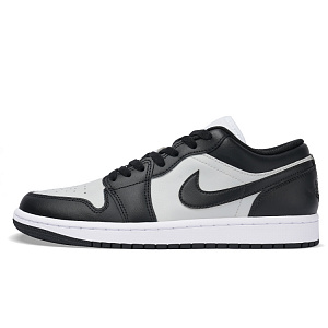 Jordan Air Jordan 1 Low-Top Vintage Basketball Shoes Men's Black Gray