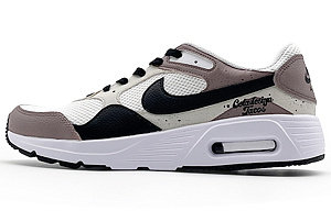 Nike Air Max SC Abrasion-Resistant Low-Top Running Shoes Men's White Gray 1 2683138