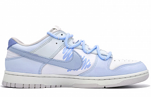 Nike Dunk Wear-Resistant Slip-Resistant Low-Top Skateboard Shoes Unisex Sweet Blue 1 2683187