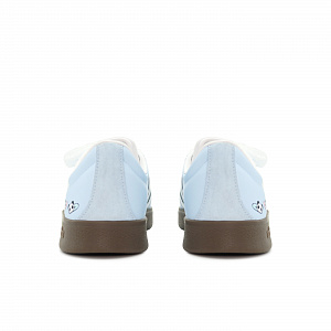Adidas Vl Court Slip Resistant Low top Skateboard Shoes Unisex Light Blue 3 2683302