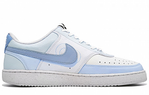 Nike Court Vision Slip Resistant Abrasion Resistant Low top Skateboard Shoes Men's Sweet Blue 1 2683305