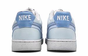 Nike Court Vision Slip Resistant Abrasion Resistant Low top Skateboard Shoes Men's Sweet Blue 3 2683307