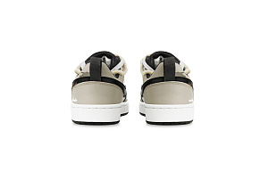Nike Court Borough Low 2 Ink Smoke Non slip Lightweight Low top Skateboard Shoes GS Gray White Brown 3 2683318