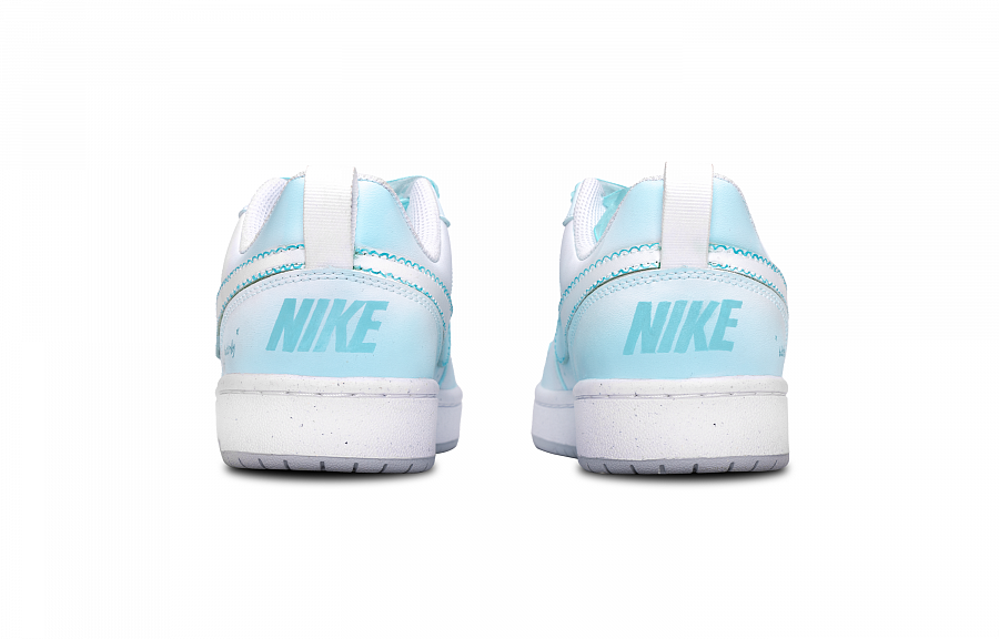 Nike Court Borough Anti Slip Wear Resistant Low Top Skateboard Shoes Women's Light Blue купить в интернет-магазине Yoocart с быстрой доставкой по России.