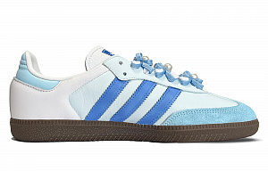 Adidas Originals SAMBA OG Moon Delivery Day And Night Lightweight Anti-Slip Low-Top Skateboard Shoes Unisex Sky Blue 1 2684432