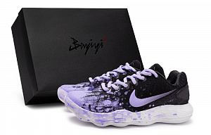 Nike Hyperdunk 2017 Basketball Shoes Men's Low top Purple/Black