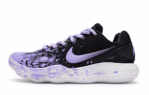 Nike Hyperdunk 2017 Basketball Shoes Men's Low top Purple/Black 1 2684496