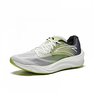 Anta Asphalt Road Fighter 2.0 Non-slip Wear-resistant Shock Absorption Low-Top Casual Running Shoes Men's White Green 1 2684727