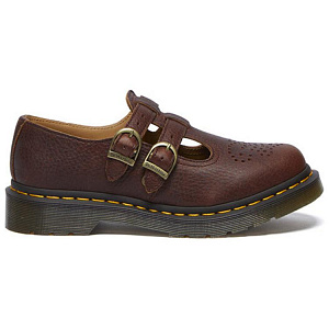 Dr.Martens Mary Jane Shoes Women's Red Brown 1 2684859