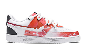 Nike Court Vision 1 Gardener Essence Seeker Anti-Slip Wear-Resistant Low-Top Skateboard Shoes Men's Orange Red 1 2684910