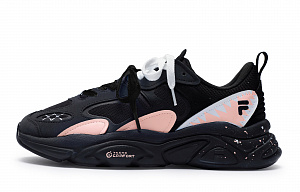 FILA Mars 2 Mars 2.0 811 Manufacturing Tide Pink Special Shoe Box Low-Top Casual Shoes Men's Black Meat Powder White 1 2685030
