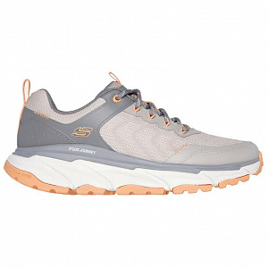 Skechers Relaxed Fit Low Top Hiking Shoes Women's Gray 1 2685393