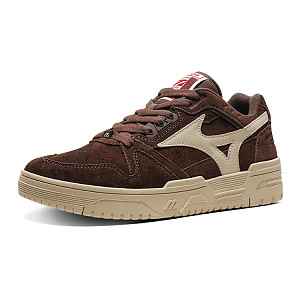 Mizuno Anti-Slip Wear-Resistant Low-Top Casual Shoes Unisex Dark Brown 1 2685773