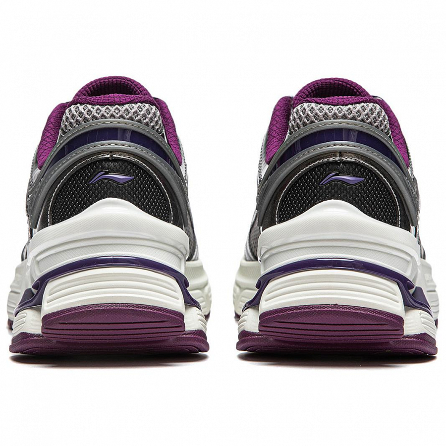 LINING Aurora RENEW Running Shoes Women's Low-Top Base Station Silver/Geological Gray