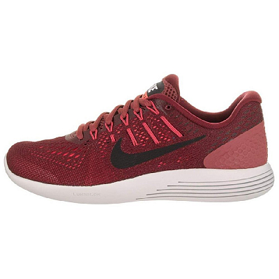 Nike Lunarglide 8 Anti Slip Wear Resistant Low Top Casual Running Shoes Unisex Red