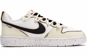 Nike Court Borough Anti-Slip Wear-Resistant Low-Top Skateboard Shoes GS Beige 1 2686047