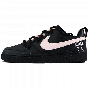 Nike Court Borough Skateboard Shoes Women's Low top Black/Pink