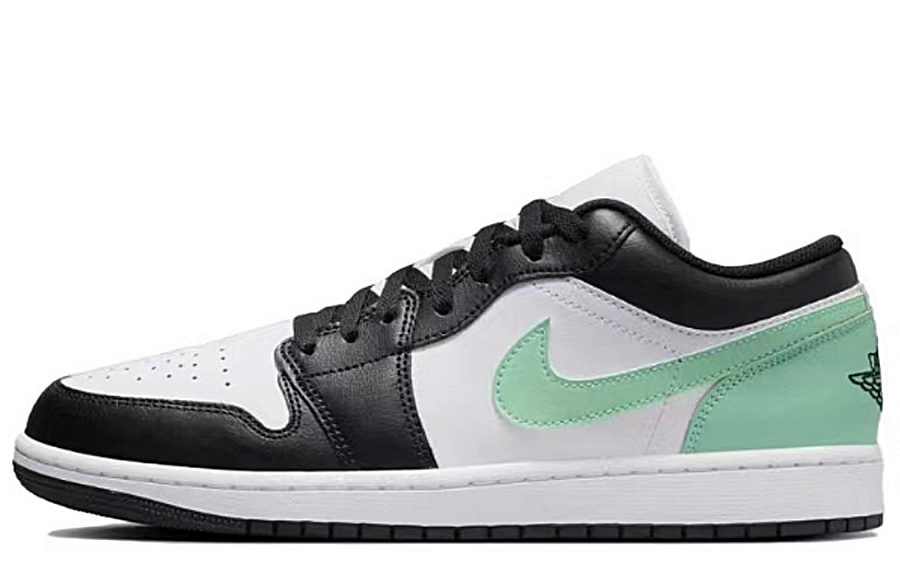Jordan Air Jordan 1 Anti-Slip Wear-Resistant Low-Top Vintage Basketball Shoes GS Black Silver купить в интернет-магазине Yoocart с быстрой доставкой по России.