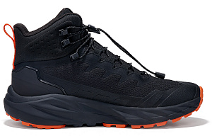 Kappa Anti Slip Wear Resistant High Top Running Shoes Men's Black 1 2686324