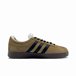 Adidas Neo X Adidas Vl Court Collection Skateboard Shoes Unisex Low top Brown 1 2686496